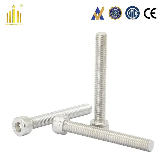 Premium DIN912 Stainless Steel Socket Head Cap Screws for Heavy-Duty Applications
